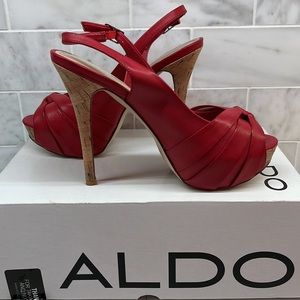 Aldo Keithly Peep Toe Heels